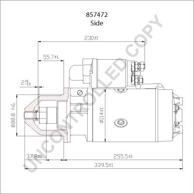 Prestolite Electric 857472GB - Стартер autozip.com.ua