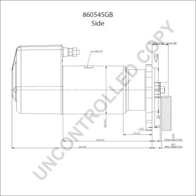 Prestolite Electric 860545GB - Стартер autozip.com.ua