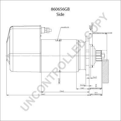 Prestolite Electric 860656GB - Стартер autozip.com.ua