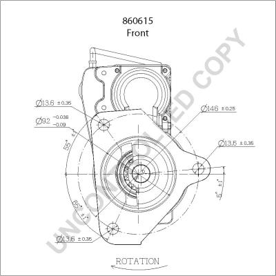 Prestolite Electric 860615 - Стартер autozip.com.ua