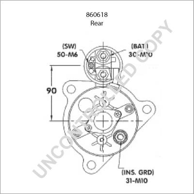 Prestolite Electric 860618 - Стартер autozip.com.ua