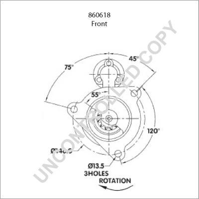 Prestolite Electric 860618 - Стартер autozip.com.ua