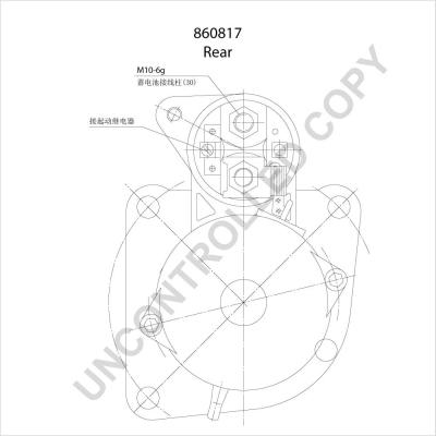 Prestolite Electric 860817 - Стартер autozip.com.ua