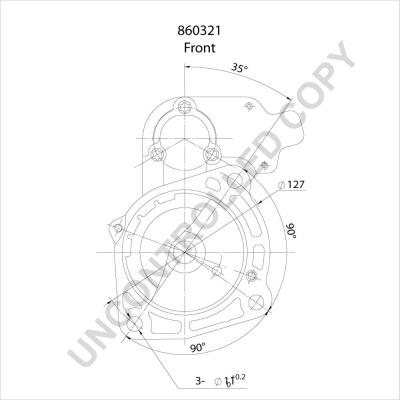 Prestolite Electric 860321 - Стартер autozip.com.ua