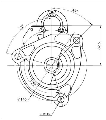 Prestolite Electric 861040 - Стартер autozip.com.ua