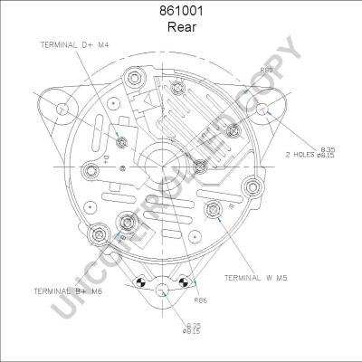 Prestolite Electric 861001 - Генератор autozip.com.ua