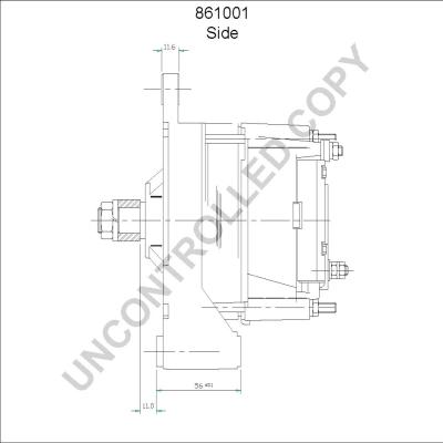 Prestolite Electric 861001 - Генератор autozip.com.ua