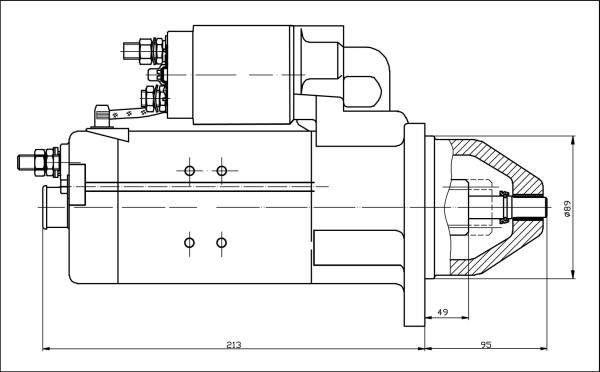 Prestolite Electric 861038 - Стартер autozip.com.ua