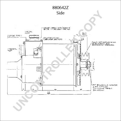 Prestolite Electric 880642Z - Генератор autozip.com.ua