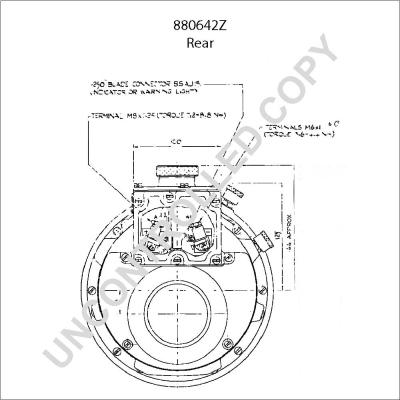 Prestolite Electric 880642Z - Генератор autozip.com.ua