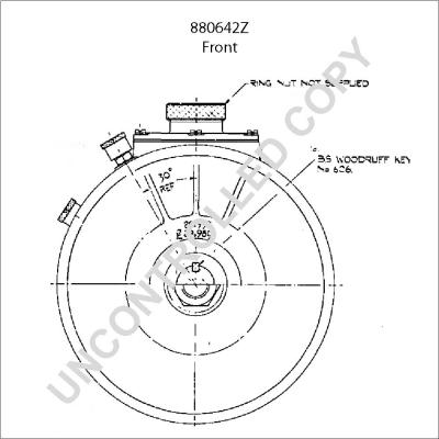 Prestolite Electric 880642Z - Генератор autozip.com.ua