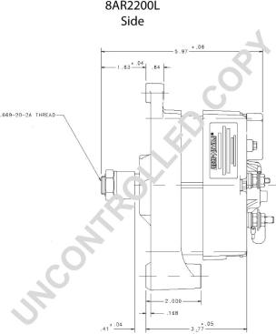 Prestolite Electric 8AR2200L - Генератор autozip.com.ua