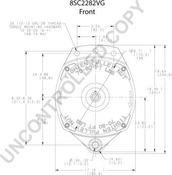 Prestolite Electric 8SC2282VG - Генератор autozip.com.ua