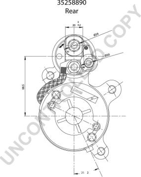 Prestolite Electric 35258890 - Стартер autozip.com.ua