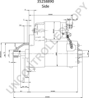 Prestolite Electric 35258890 - Стартер autozip.com.ua