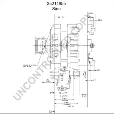 Prestolite Electric 35214955 - Генератор autozip.com.ua