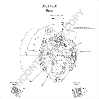 Prestolite Electric 35214950 - Генератор autozip.com.ua