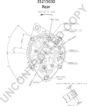 Prestolite Electric 35215030 - Генератор autozip.com.ua