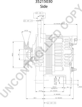 Prestolite Electric 35215030 - Генератор autozip.com.ua