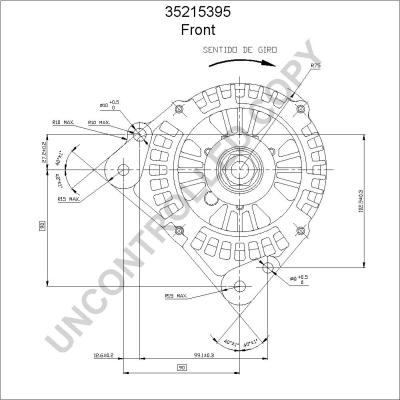 Prestolite Electric 35215395 - Генератор autozip.com.ua