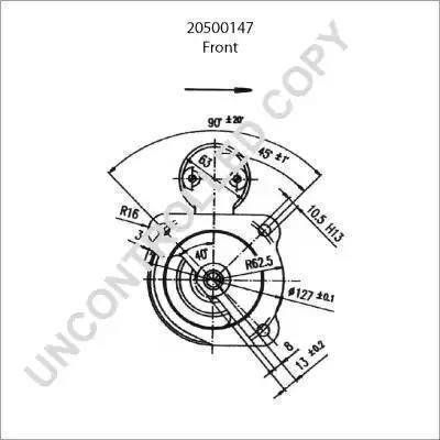 Prestolite Electric 20500847 - Стартер autozip.com.ua