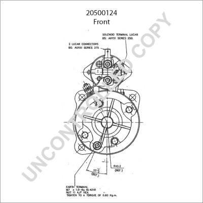 Prestolite Electric 20500124 - Стартер autozip.com.ua