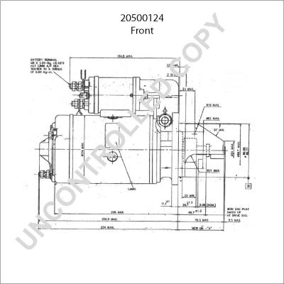 Prestolite Electric 20500124 - Стартер autozip.com.ua