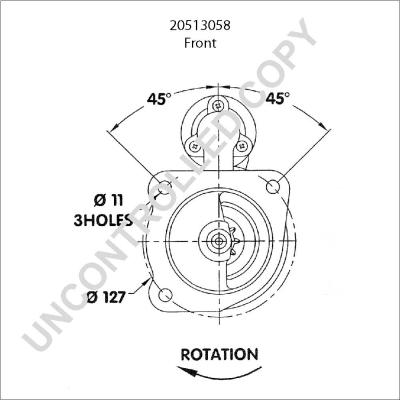 Prestolite Electric 20513058 - Стартер autozip.com.ua