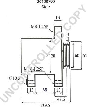 Prestolite Electric 20100790 - Генератор autozip.com.ua