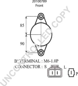 Prestolite Electric 20100789 - Генератор autozip.com.ua