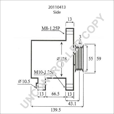 Prestolite Electric 20110413 - Генератор autozip.com.ua