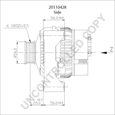 Prestolite Electric 20110428 - Генератор autozip.com.ua