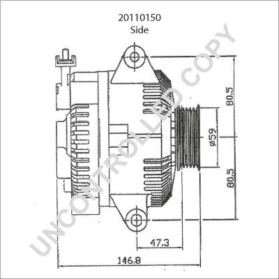 Prestolite Electric 20110150 - Генератор autozip.com.ua