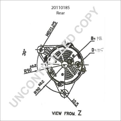 Prestolite Electric 20110185 - Генератор autozip.com.ua