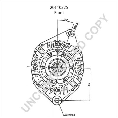 Prestolite Electric 20110325 - Генератор autozip.com.ua