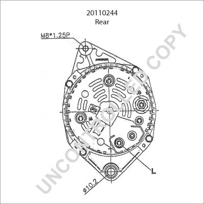 Prestolite Electric 20110244 - Генератор autozip.com.ua