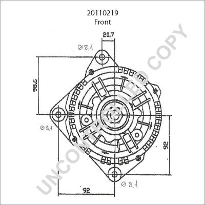 Prestolite Electric 20110219 - Генератор autozip.com.ua