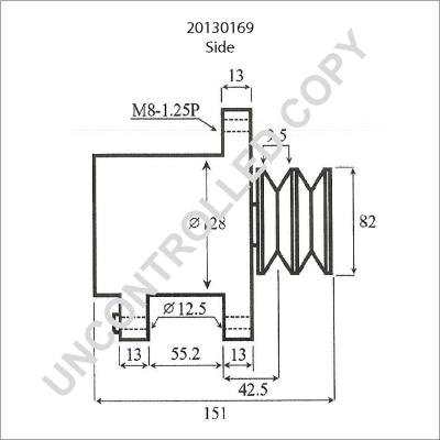 Prestolite Electric 20130169 - Генератор autozip.com.ua