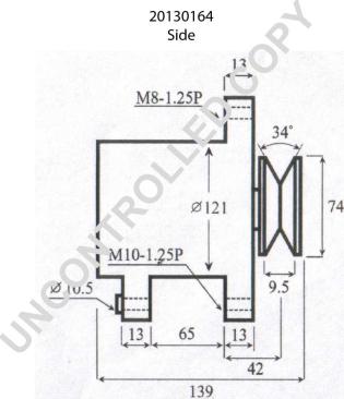 Prestolite Electric 20130164 - Генератор autozip.com.ua