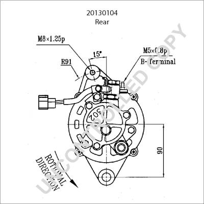 Prestolite Electric 20130104 - Генератор autozip.com.ua