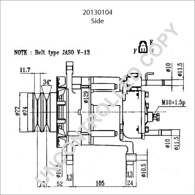 Prestolite Electric 20130104 - Генератор autozip.com.ua