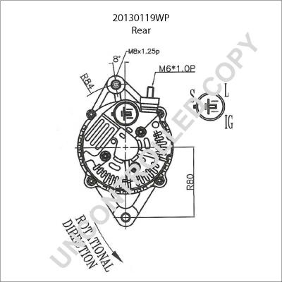 Prestolite Electric 20130119WP - Генератор autozip.com.ua