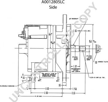 Prestolite Electric A0012805LC - Генератор autozip.com.ua