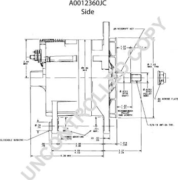 Prestolite Electric A0012360JC - Генератор autozip.com.ua