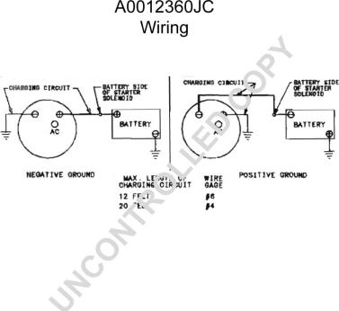 Prestolite Electric A0012360JC - Генератор autozip.com.ua