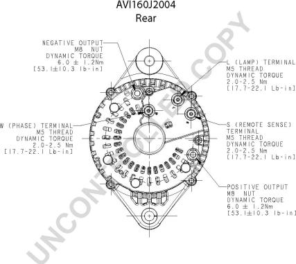 Prestolite Electric AVI160J2004 - Генератор autozip.com.ua