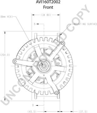 Prestolite Electric AVI160T2002 - Генератор autozip.com.ua