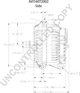 Prestolite Electric AVI160T2002 - Генератор autozip.com.ua