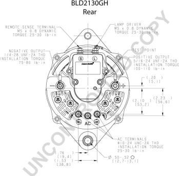 Prestolite Electric BLD2130GH - Генератор autozip.com.ua