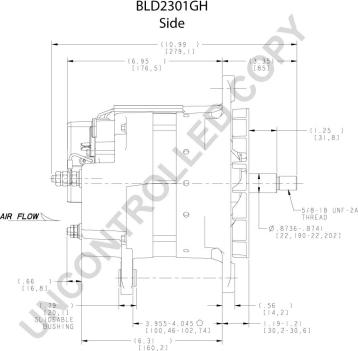 Prestolite Electric BLD2301GH - Генератор autozip.com.ua